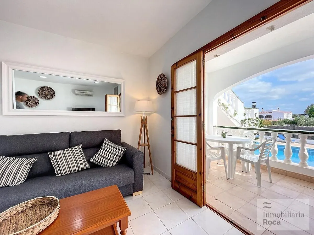 Apartament Roca Fornells, Apartamento En Ses Salines Con Piscina Ss24